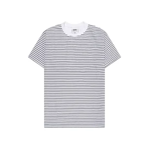 Essential T-Shirt Black White Stripes