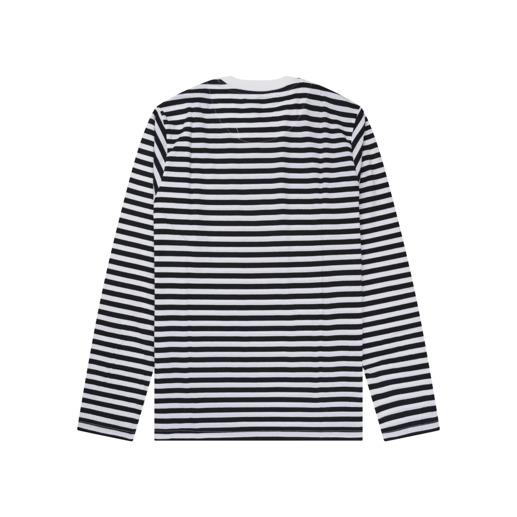Longsleeve T-Shirt Stripes Black & White