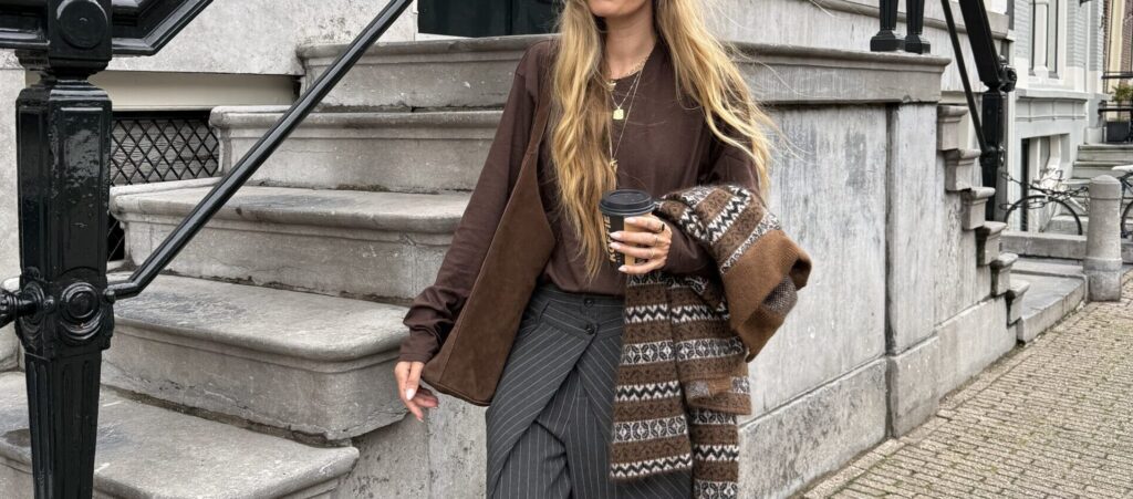 Essentials Long Sleeve Brown